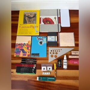 Art Supplies/ Craft Supplies / Hobbies Coloring Painting Drawing Bundle